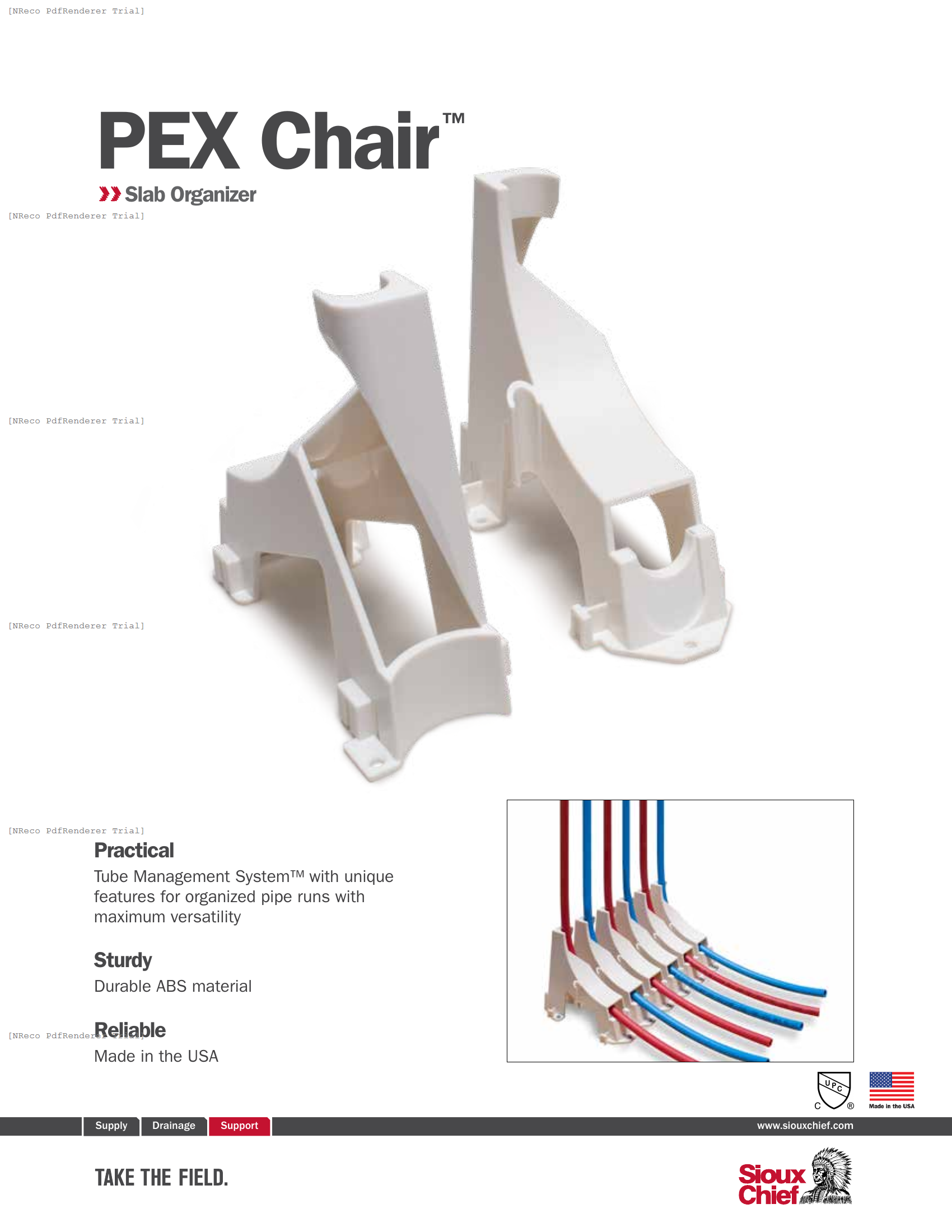 PEXCHAIR - SLAB ORGANIZER - BROCHURE.PDF Brochure Document